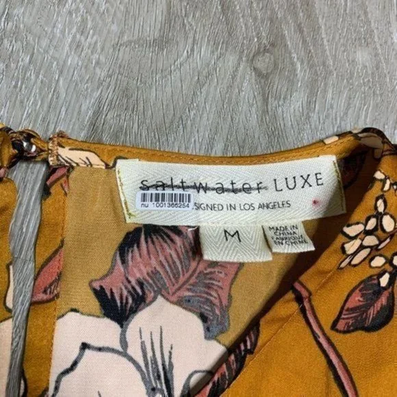 Saltwater Luxe Skye Midi Dress – Merigold - Picture 6 of 12